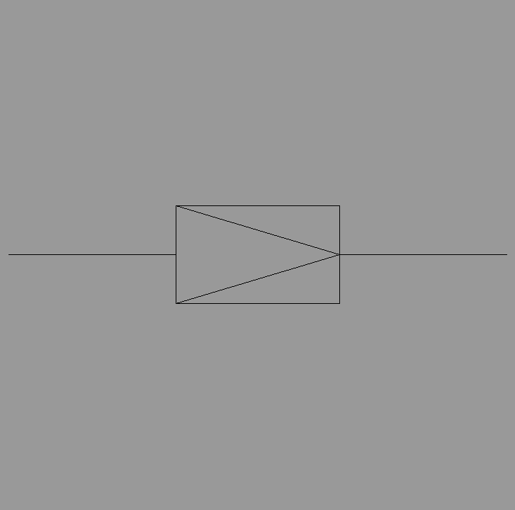 Bloque Autocad Válvula reductora colocada-D
